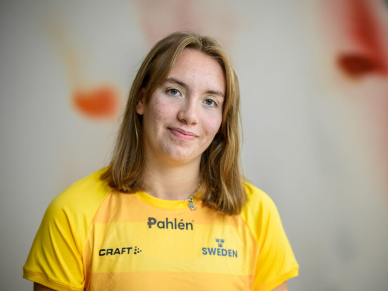 220806 Cecilia Viberg poserar för ett porträtt under en pressträff med det svenska simlandslaget den 6 augusti 2022 i Stockholm. 
Foto: Jesper Zerman / BILDBYRÅN / COP 234 / JZ0216